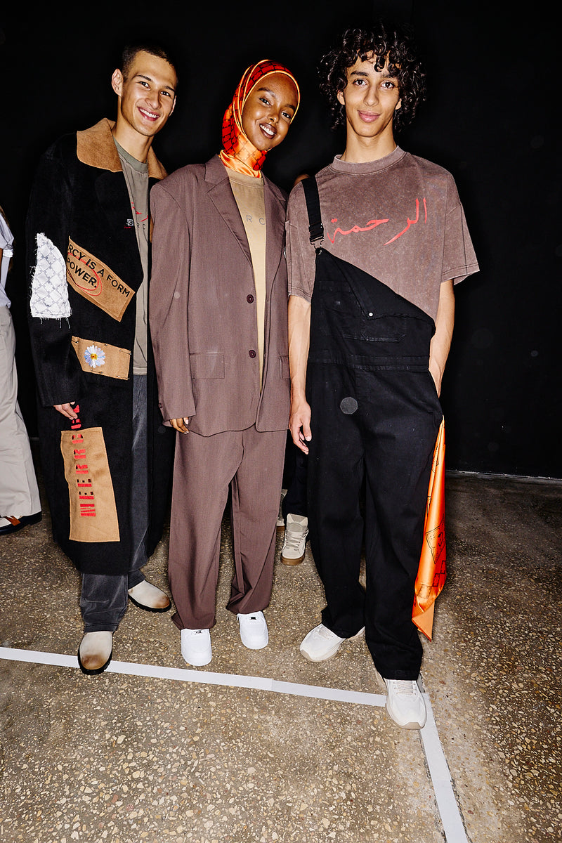 The looks, minutes before the runway