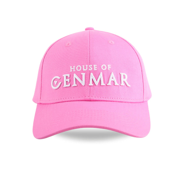 قبعة سنمار باللون الوردي 